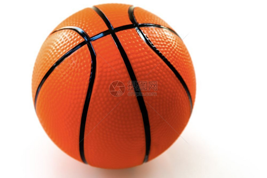 健康白背景的篮球作为运动和健身活以白色背景打篮球作为体育和健身活动竞技玩图片