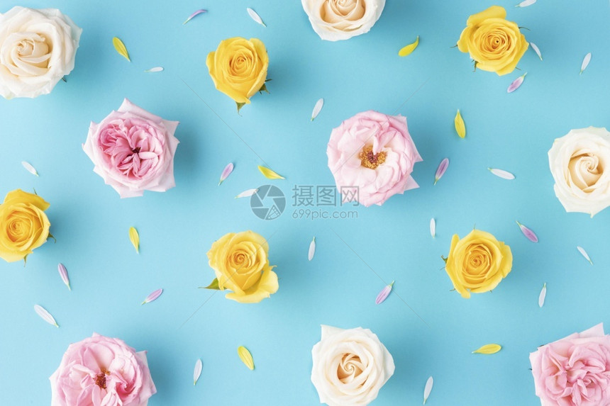 花头束高清晰度照片顶亮花朵优质照片高品香气图片