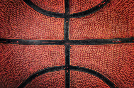 记分牌抽象背景是旋转的旧篮球一部分旋转旧球一部分体育场聚光灯图片