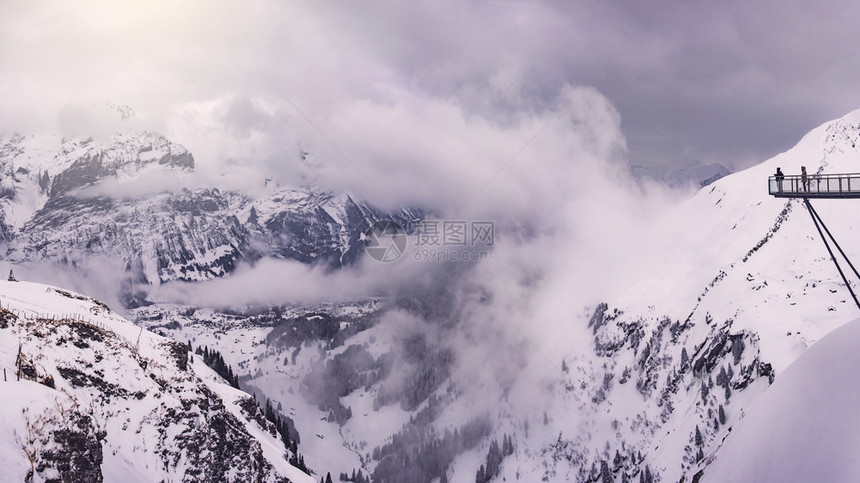 雪山雪景风光图片