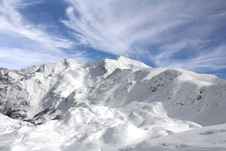 雪山雪景风光图片