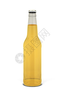 目的白底孤立啤酒瓶三德插图棕色的帽图片