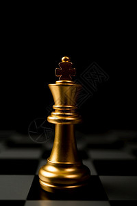 下一个成功播放器金象棋王独自在盘上站立图片