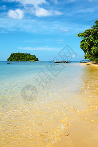 热带沙滩海洋景观图片