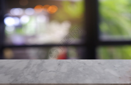 柜台空的在咖啡馆和店内部的抽象模糊背景面前白大理石桌可以用于显示或调制产品图像在咖啡馆和厅内部可用作展示或装配产品图像白色的背景图片
