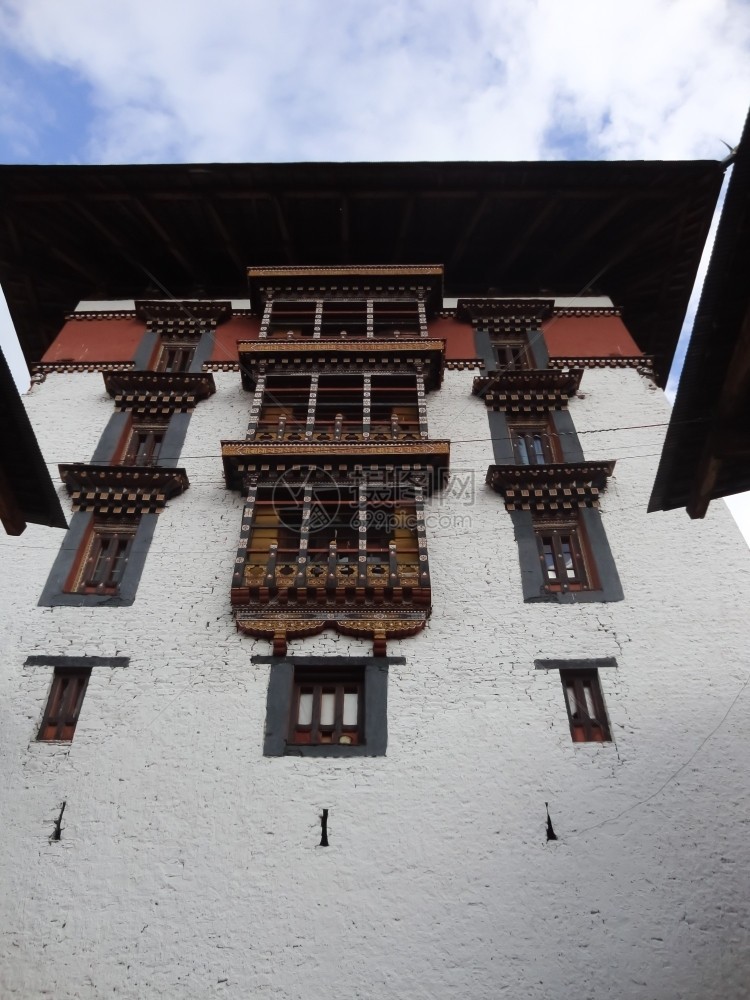 冥想普那卡不丹寺庙帕罗图片