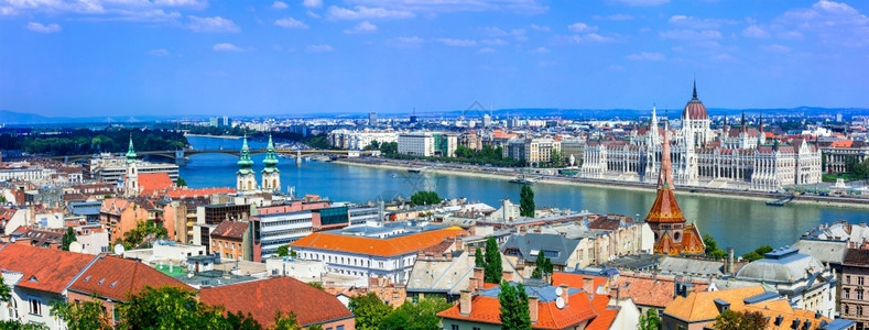地标遗产匈牙利老城布达佩斯全景匈牙利地点图片