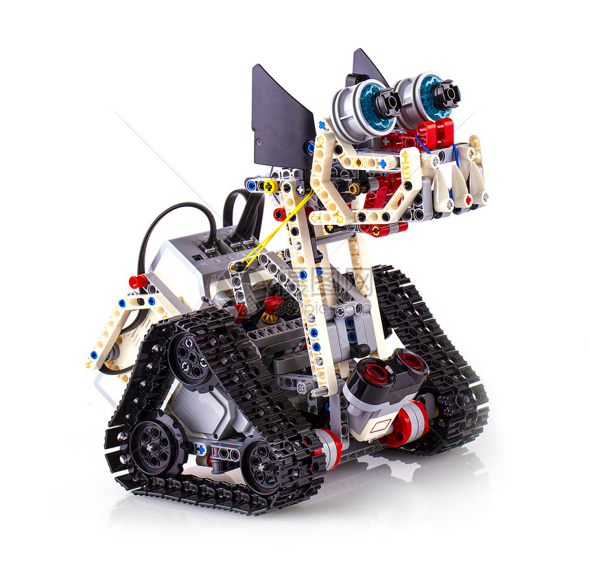 学科建造儿童拼砌积木遥控机器人儿童拼砌积木遥控机器人未来派图片