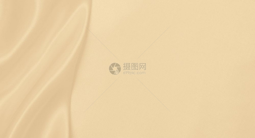 海浪质地平滑优雅的金丝绸或席边奢华布质料可用作婚礼背景彩色设计用在SepiatonedRetro风格上能够图片