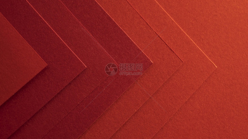 高清红纸箭头晰度照片优雅红纸箭头高品质照片三角形时尚技术图片