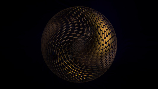 挑战不平凡颜色3D从体积立方块的抽象球体从一个复杂的结构设计中转换出一个空间球中的非三角和亮艺术天体该来自一个复杂的结构设计丰富多彩的超现设计图片