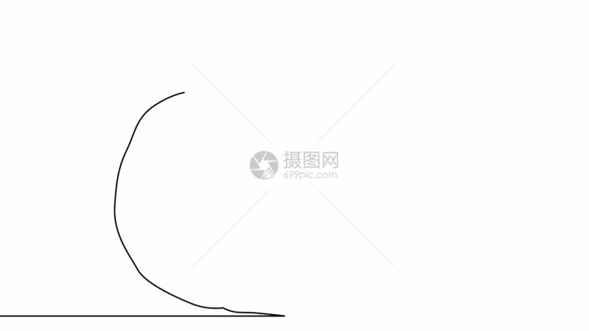 酥脆极简主义者现代的孤立物体连续一线画的自动万圣节南瓜脸连续一线画孤立物体的自动万圣节南瓜图片