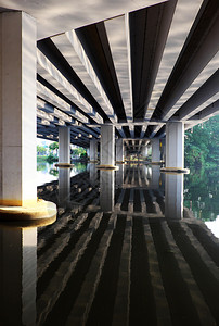 ps曲桥素材亚洲景观高清图片