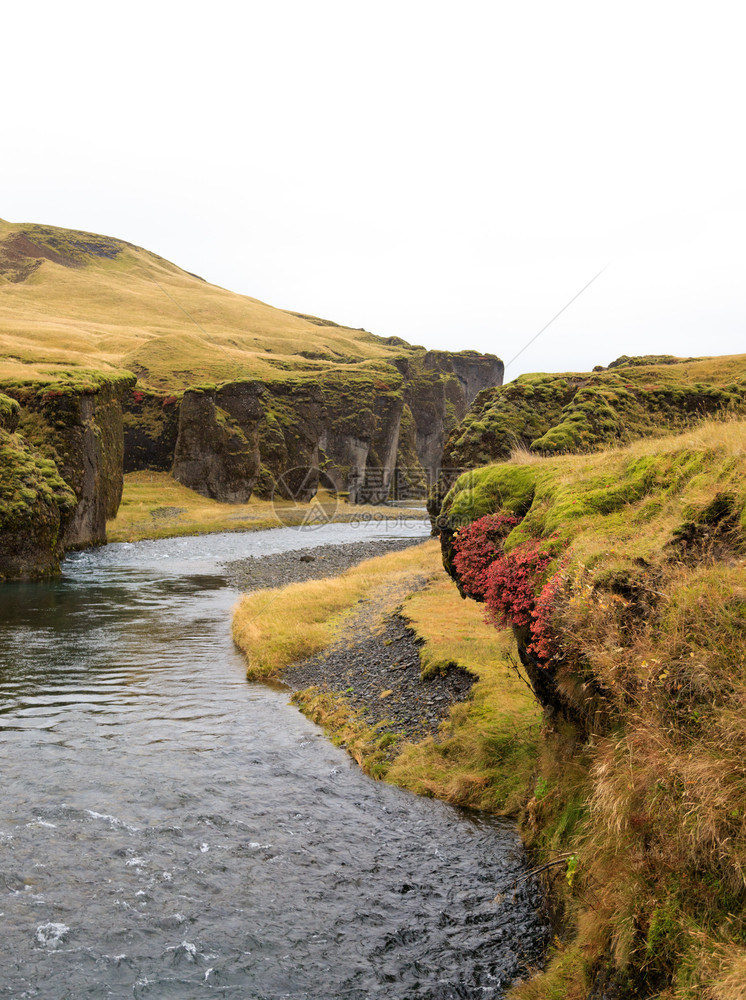 风景优美摄影北极环境奇异旅行目的地自然之王陛下THI环经冰岛FjadragrgljurjufurCanyon全景图片