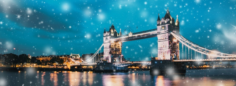 重的伦敦大桥之冬雪降历史风暴图片