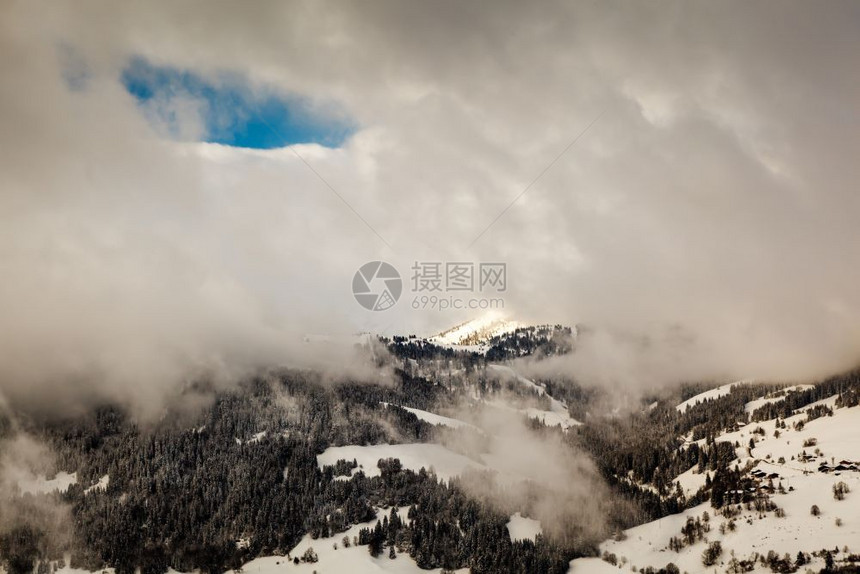 冬季雪景风光图片