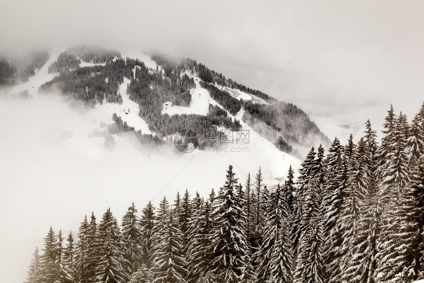 冬季雪景风光图片