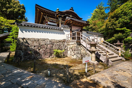 风景优美的日本京都寺庙高清图片