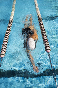 专业游泳运动员背景图片