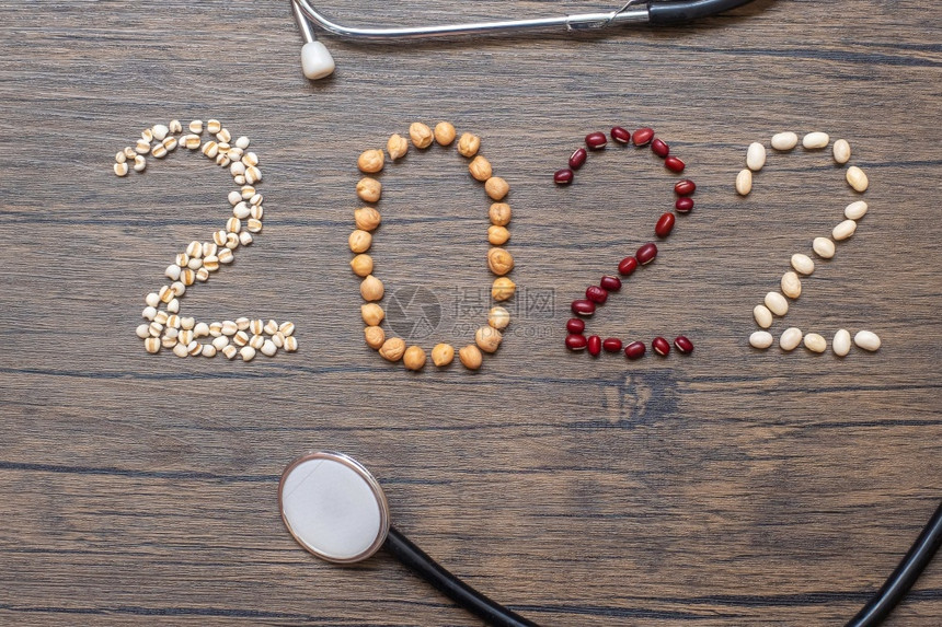 20年新将有机豆红白黄鹰嘴豆和Adlay列入会议目标健康动力解决体重丧失饮食和世界粮日概念卫生保健绿色豆子图片