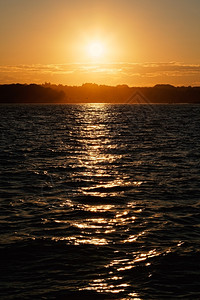 海洋日落岸摄影颜色图片