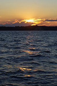 户外海洋日落季节景观图片