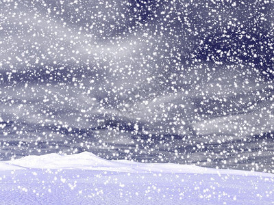 形象的爬坡道冬季风景山上降下雪黑暗的天空冬季雪地景观3D农村设计图片