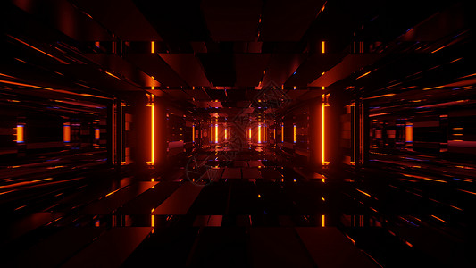 金的暗淡现代宇宙飞船4kuhd3d示意图背景模拟黄金超高空间门户4k插图背景设计图片