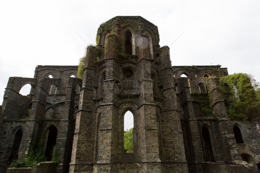 田园诗般的旅游可怕比利时VillersLaVille修道院图片