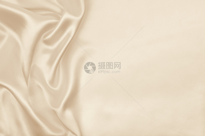 材料精美的闪亮平滑优雅金丝绸或席边奢华布质料可用作婚礼背景彩色设计用在SepiatonedRetro风格上图片