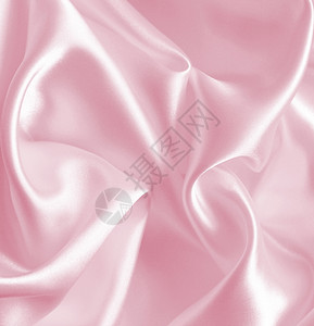 装饰平滑优雅粉色丝绸或可以用作婚礼背景投标丝滑图片
