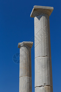 Delos岛是希腊重要考古遗址之一位于希腊雕塑大理石考古学图片