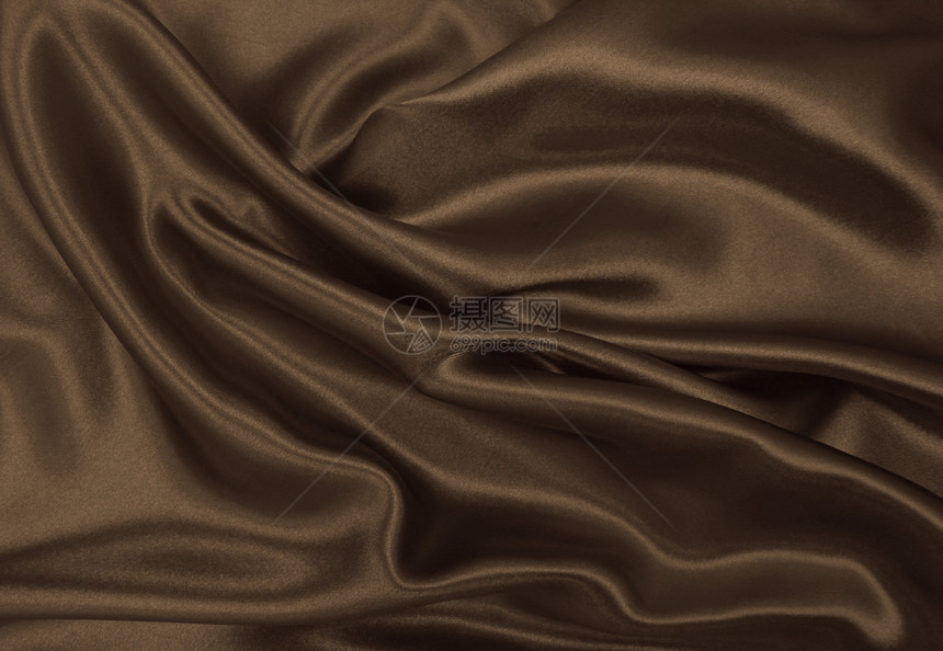 SepiatonedRetro风格中平滑的优雅棕色丝绸或派文纹理可以用作抽象的背景采用自然能够图片