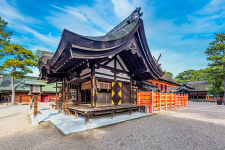 桥日本大阪的住吉社神日本阪关西市的住吉社或宝藏一月图片