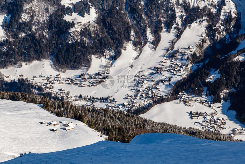 冬季雪景风光图片