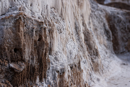 传统的矿盐垂直积聚和纵向蓄积马拉斯高清图片