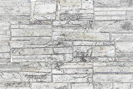 砖砌小巷带有彩色的现代砖墙矩形磨损抽象的设计图片