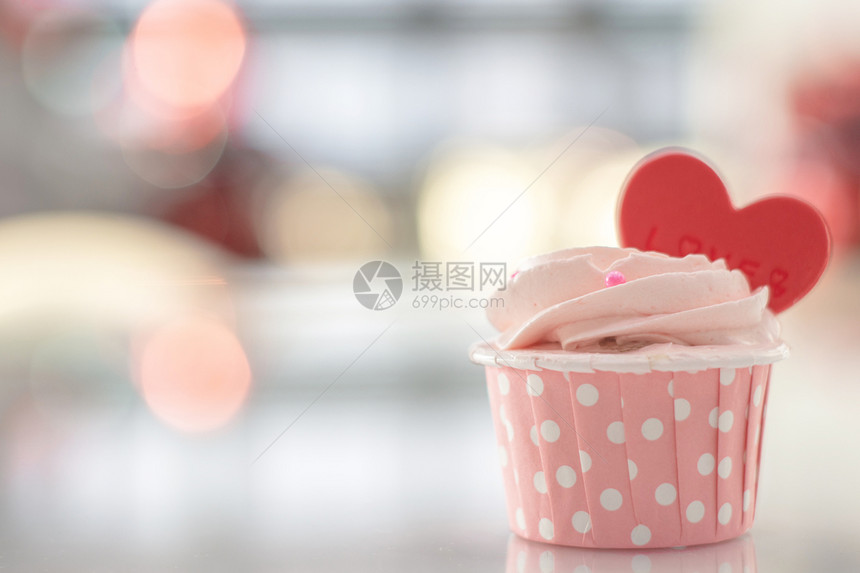 面包店生日晚会情人节或婚礼糕饼图象的模糊背景颜色bokehBowkeh粉色的馅饼图片
