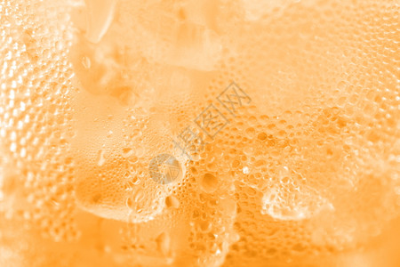 降低水下苏打汽冰雪烘烤背景新鲜冷冰橙纹理有选择焦点凉爽新鲜图片