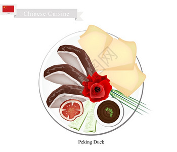 卡奈餐饮北京烤鸡鸭皮肤服务和煎饼卷式最受欢迎的菜单一酱海鲜图片