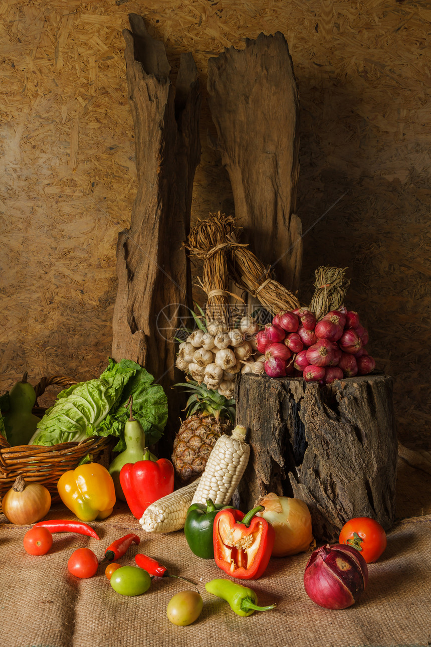 蔬菜草药和水果作为烹饪的原料仍可存活甜菜胡椒自然图片