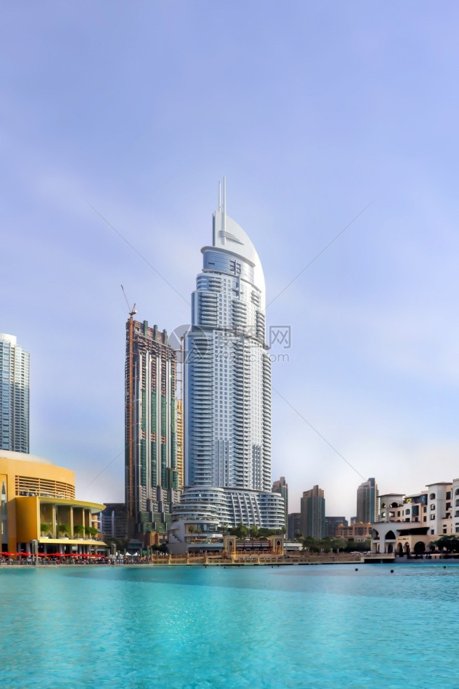 十二月起重机进步天际线建筑夜迪拜天际线城市景观迪拜中心城景观现代迪拜天际线全景日落视图阿联酋城市景观阿拉伯联合酋长国迪拜阿联酋2图片