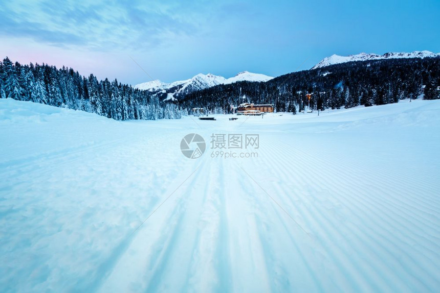 冬季雪景风光图片