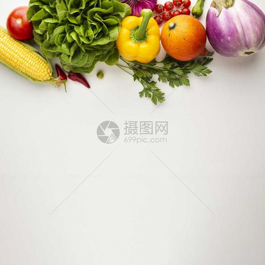 桌子番茄健康蔬菜全维生素带复印空间高分辨率照片健康蔬菜全维生素带复印空间高质量照片素食主义者图片