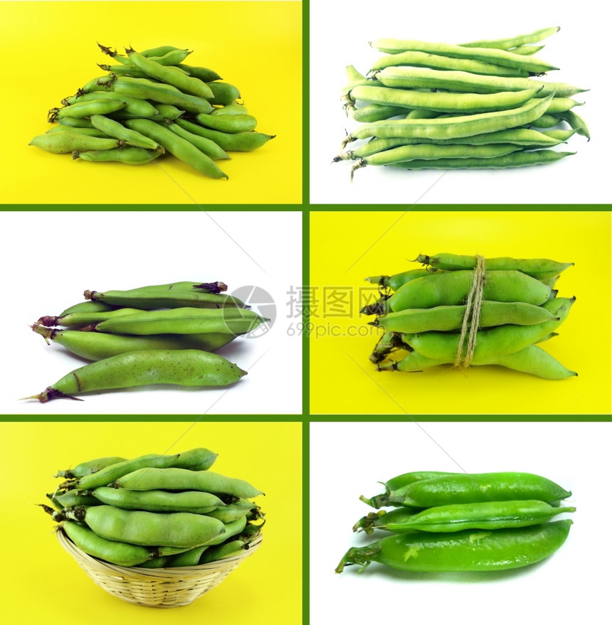 复制购物市场健康和有机食品一套新鲜的大豆和类图片