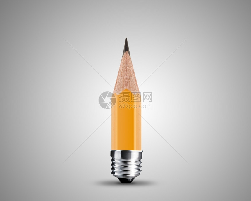 白背景的黄铅笔切成用白色背景的尖化黄铅笔商业排题词图片
