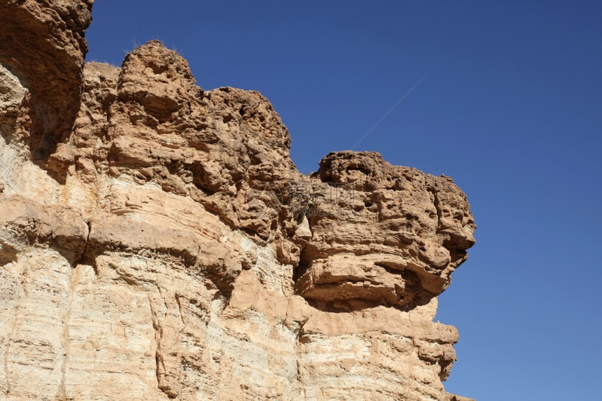 美丽抽象的松弛阿特拉斯山沙岩悬崖图片
