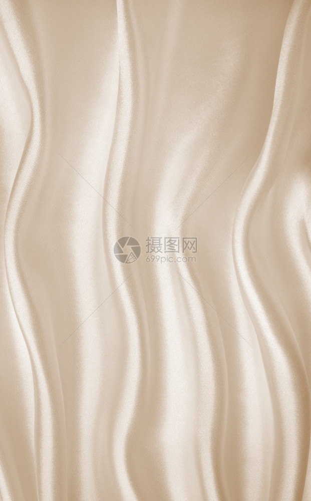 装饰平滑优雅金丝绸可以用作婚礼背景在SepiatonedRetro风格下涟漪银色图片