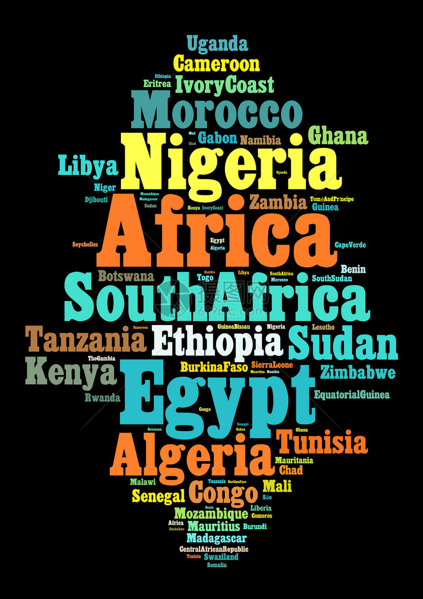 非洲联合单词津巴布韦图片
