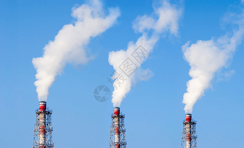 排放结构体三个工业烟囱清白燃料图片